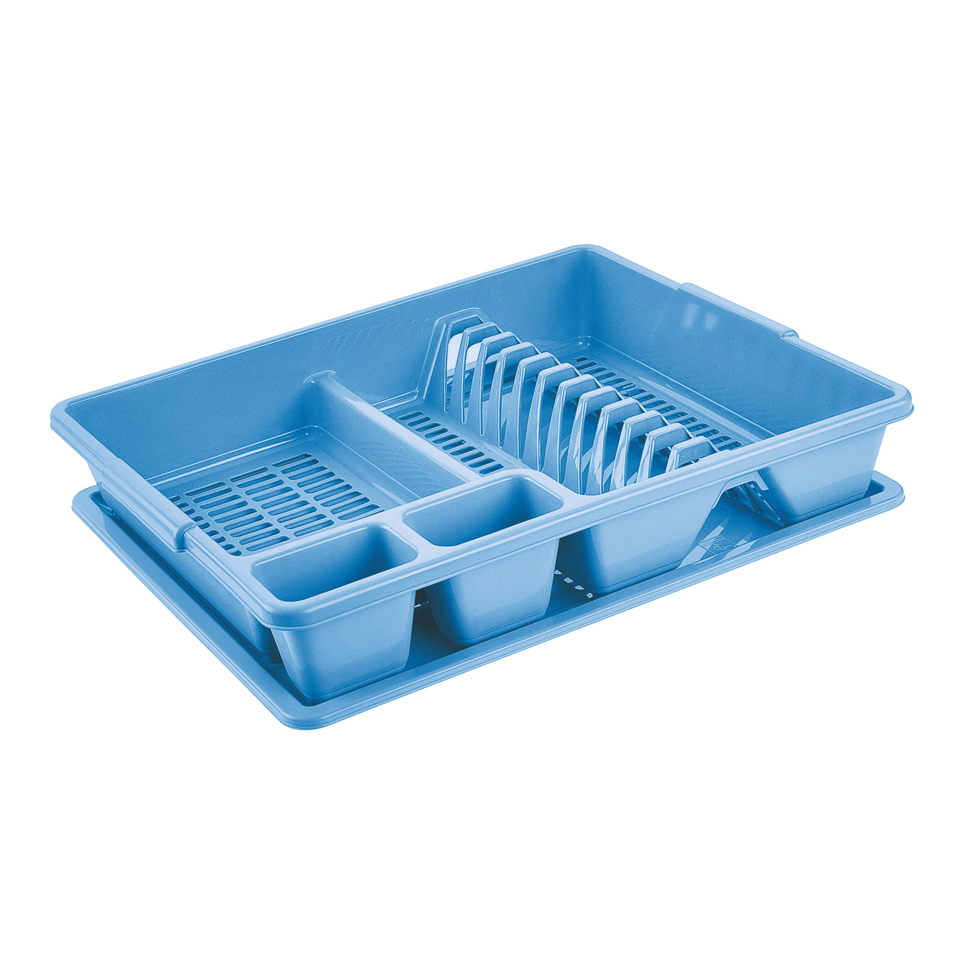 Mini Dish Drainer, Blue, Bagged 