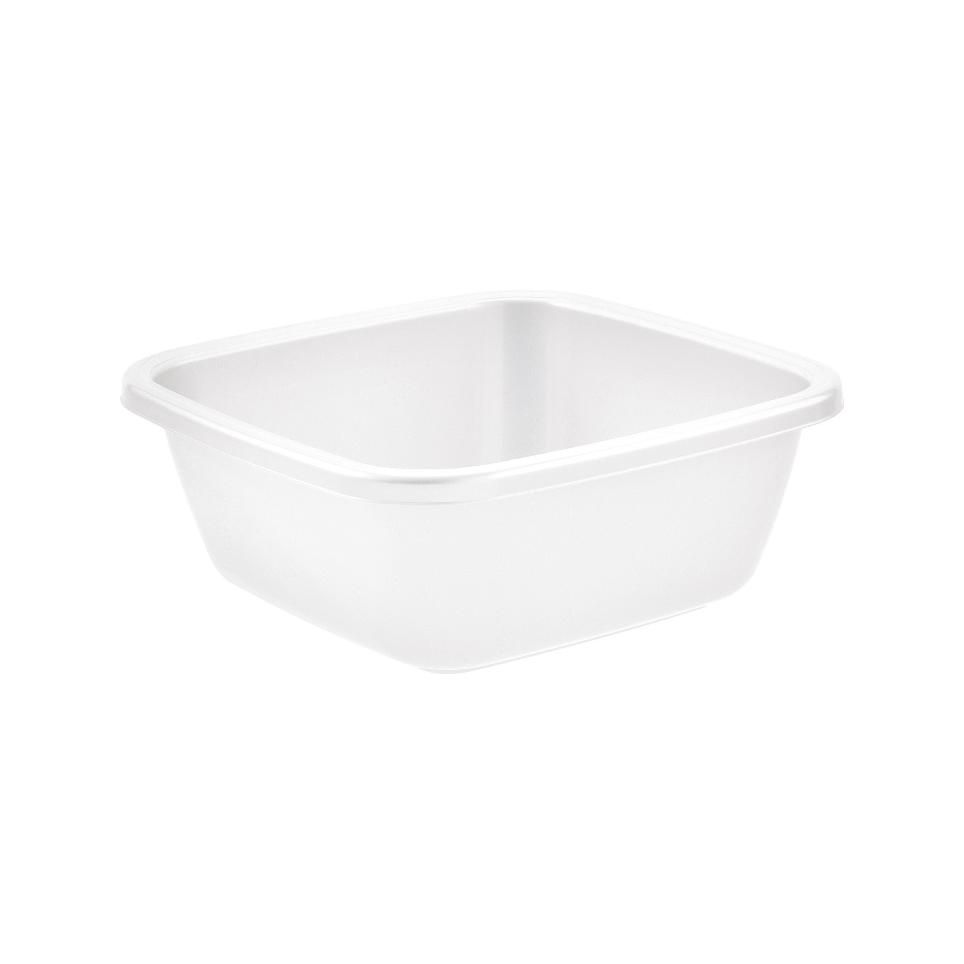 Square basin | 6 L White