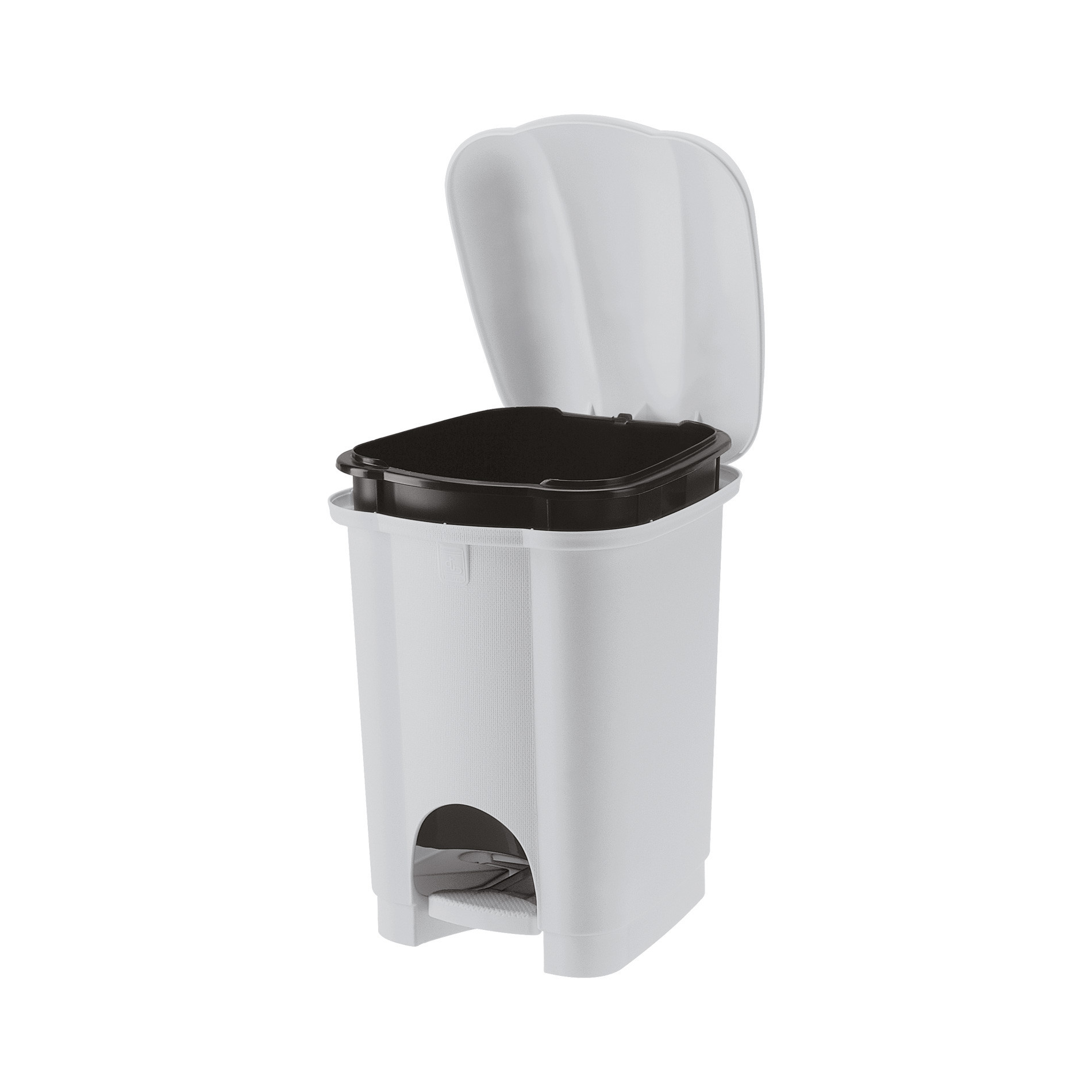 Carolina Pedal bin with liner | 6 L Light grey