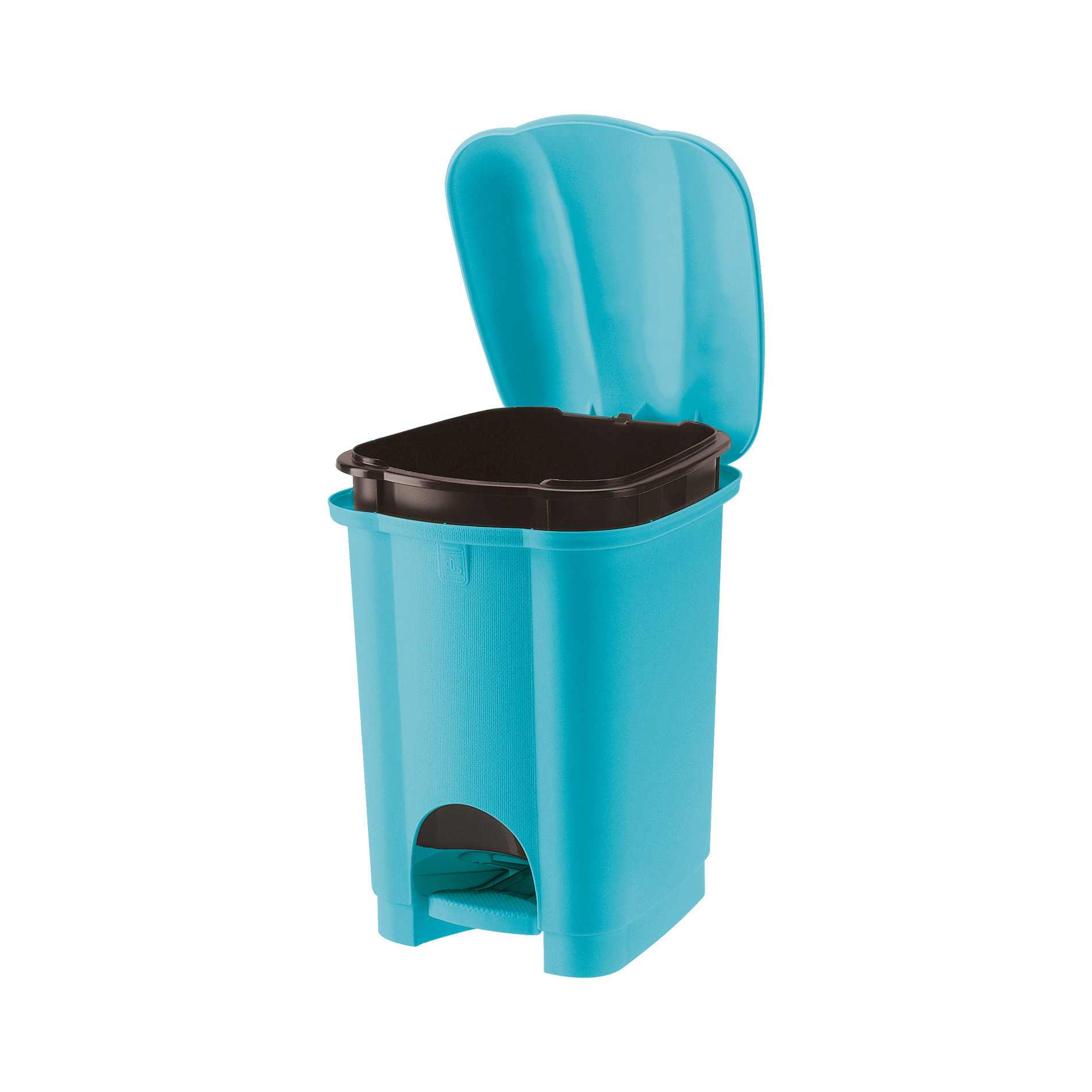 Carolina Pedal bin with liner | 6 L Dolphin blue