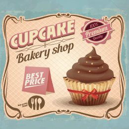 Swing bin | 45 L IML / Capcake shop